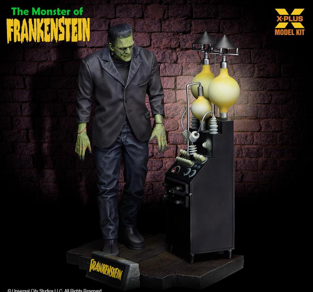Monster Scale Unpainted Plastic Model Kit X-Plus Frankenstein's 1/8