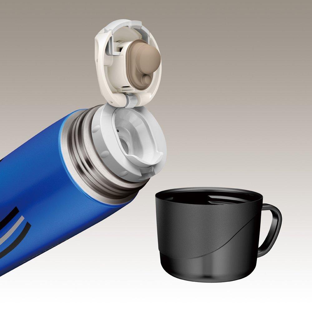 THERMOS Vacuum Insulated 2-Way Bottle, 0.8L, Blue, FFR-800FW BL