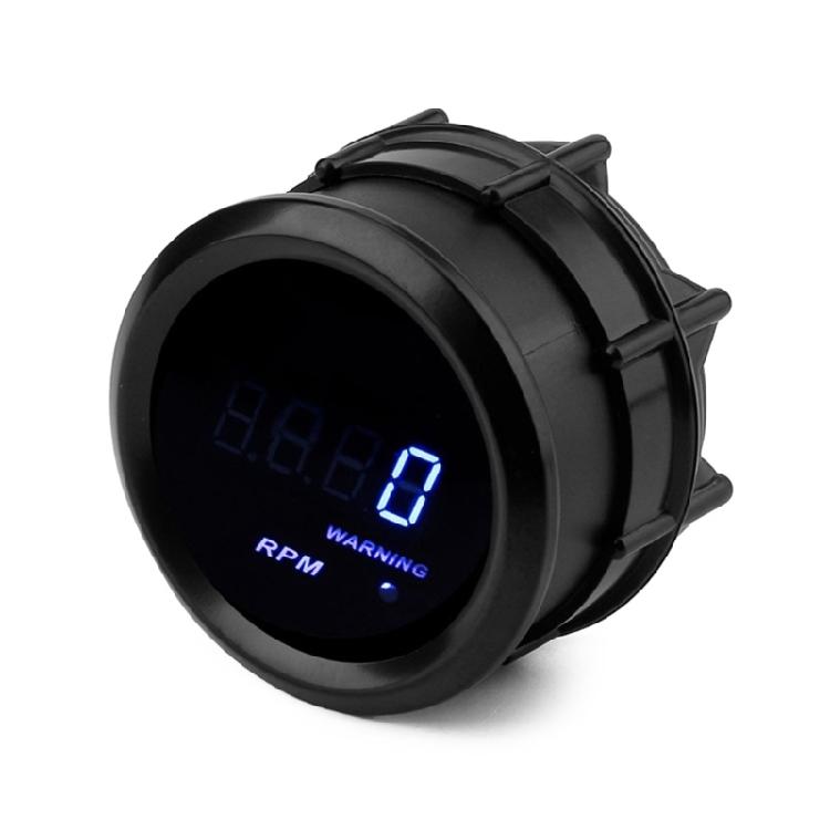 12V Universal Motorbike Tachometer Electronic Tach Meter Water Temperature Meter