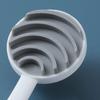 Tongue Scraper Ergonomic Design Smooth Edges Food Grade Japanese Style Safe Prevent Bad Breath Plastic Oral Care Mouth Scraper for Adult