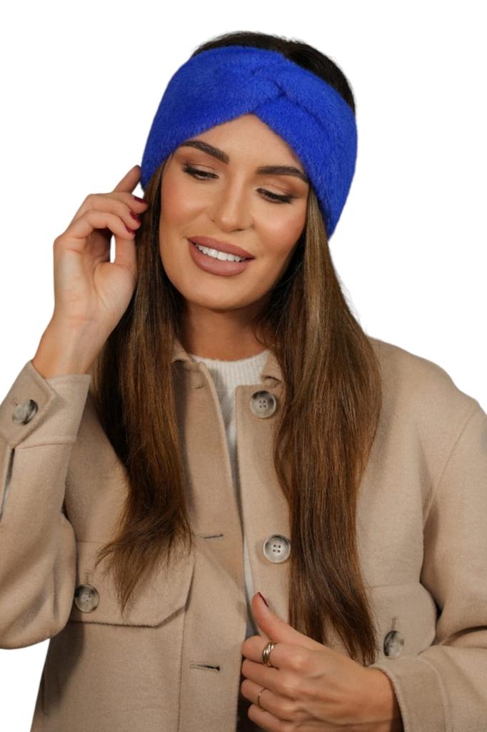Women' Winter Fluffy Headband Color Cornflower Cameo - Yoshi