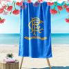 Rangers FC Beach Towel, Multi-purpose Beach Towel Perfect for Camping and Beach Vacations