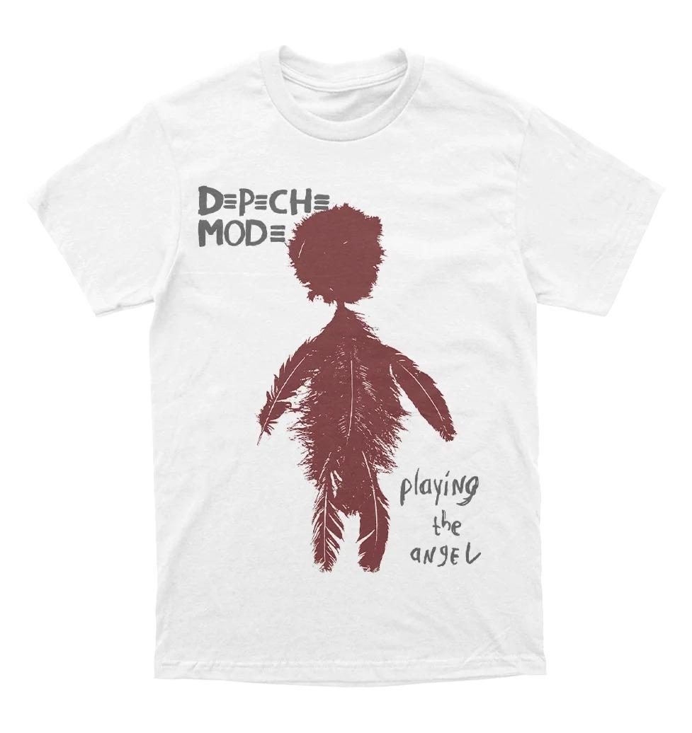 

Depeche Mode Playing The Angel Harajuku Style Rock Band Unisex TShirt Unisex Cotton Short Sleeve Y2k Oversized Popular Women Tee M