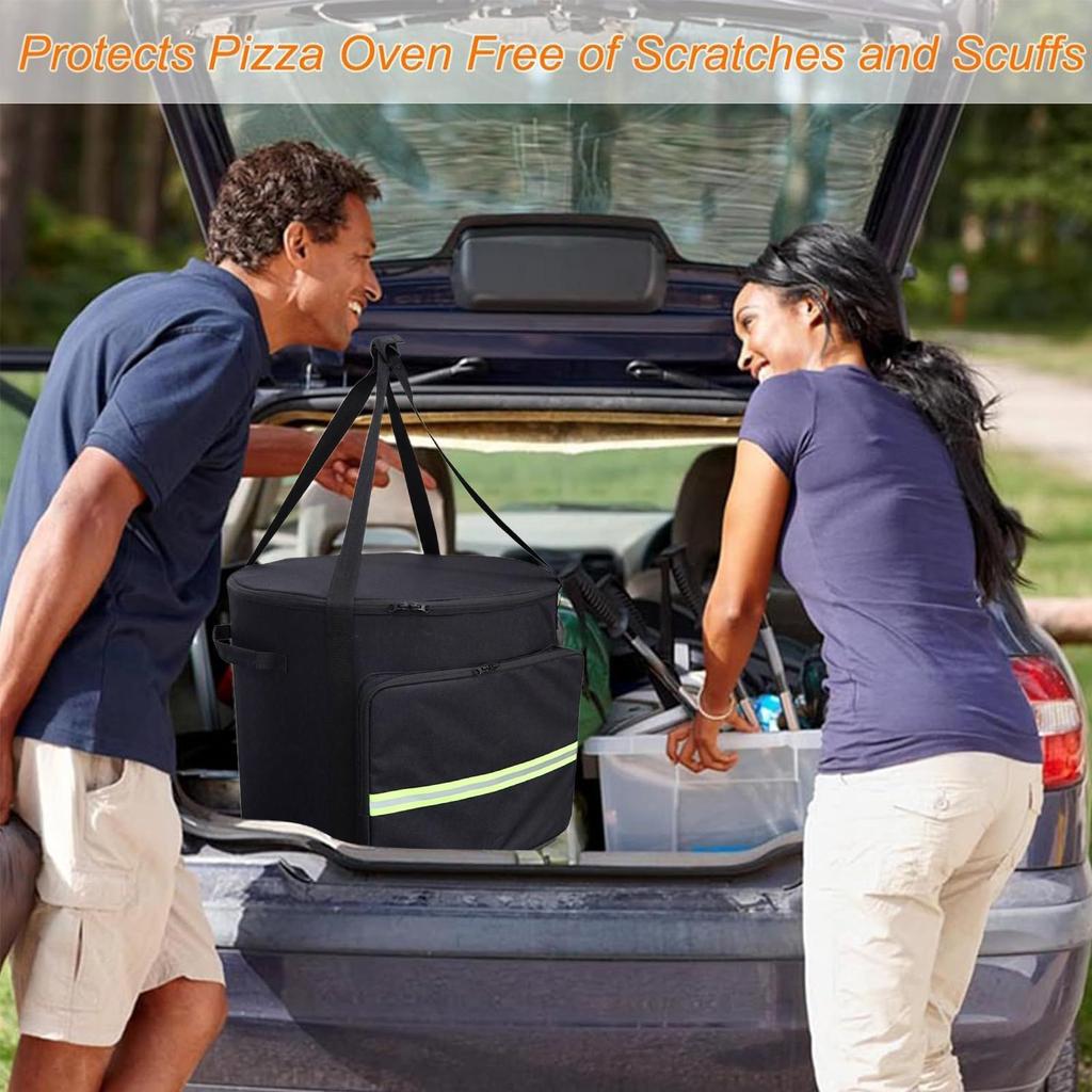 Portable Pizza Oven Bag Waterproof Grill Carrier Case Dustproof Pizza Oven Storage Bag For RV Kitchen Party Balcony Restaurant