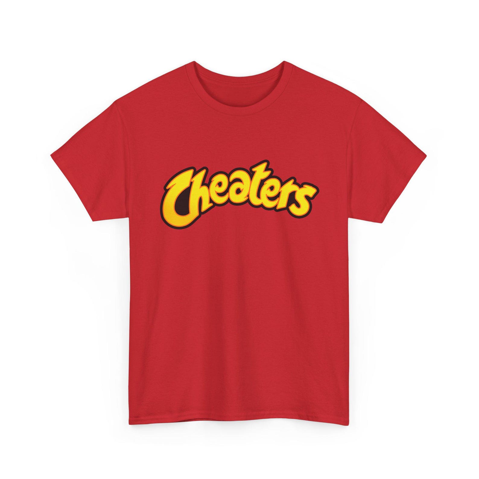 Cheaters T-Shirt | Parody Tee, Meme Shirt, Retro Graphic, Puff 4XL