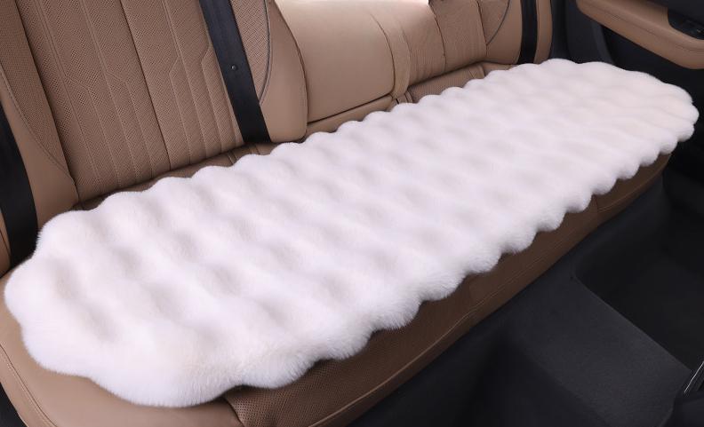 Plush Car Seat Cushion Universal Winter Warm Vehicle Seat Cover Ultra-Soft Auto Chair Protector Pad for Car Interior Accessories