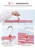 Multi-Functional Retractable Windproof Clothes Drying Rack with Seamless 3D Design and Storage Clips
