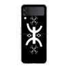 Amazigh Berber Flag Phone Case For Samsung Galaxy Z Flip 3 4 5 Hard Folding Clear PC Bumper For Samsung Z Flip3 Back Cover