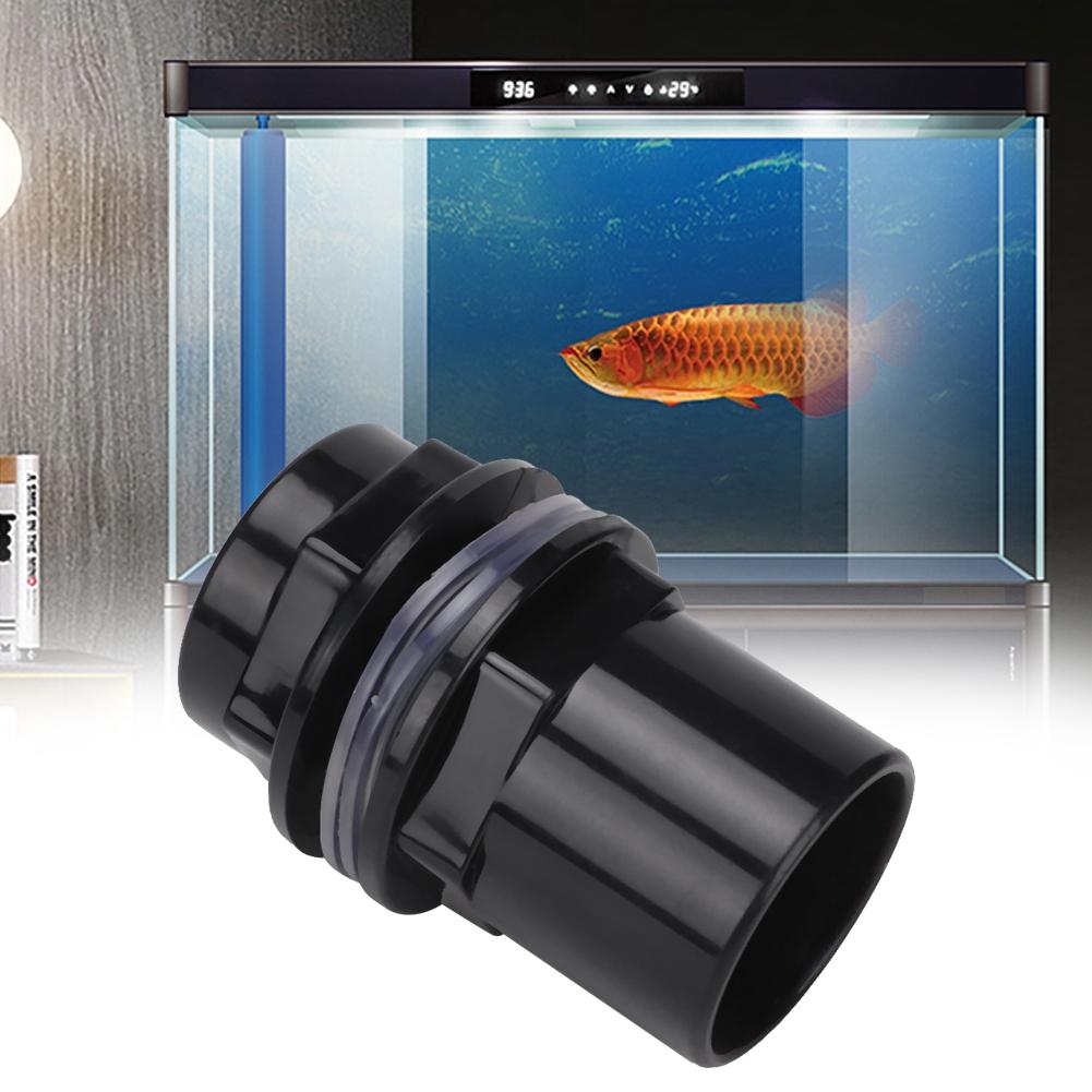 5 pezzi/set PVC tubo acqua acquario giunto tubo dritto connettore accessori per acquario(40 millimetri)