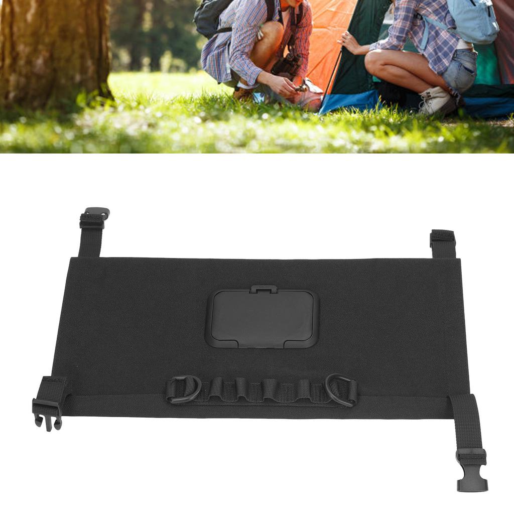 Camping Toilet Paper Holder Cat Proof Tissue Storage Bag Waterproof Canvas for Outdoor