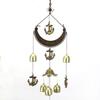 Crescent Bronze Alloy Wind Chimes Home Decoration Wind Bell Outdoor Yard Garden Living Room Wind Chimes