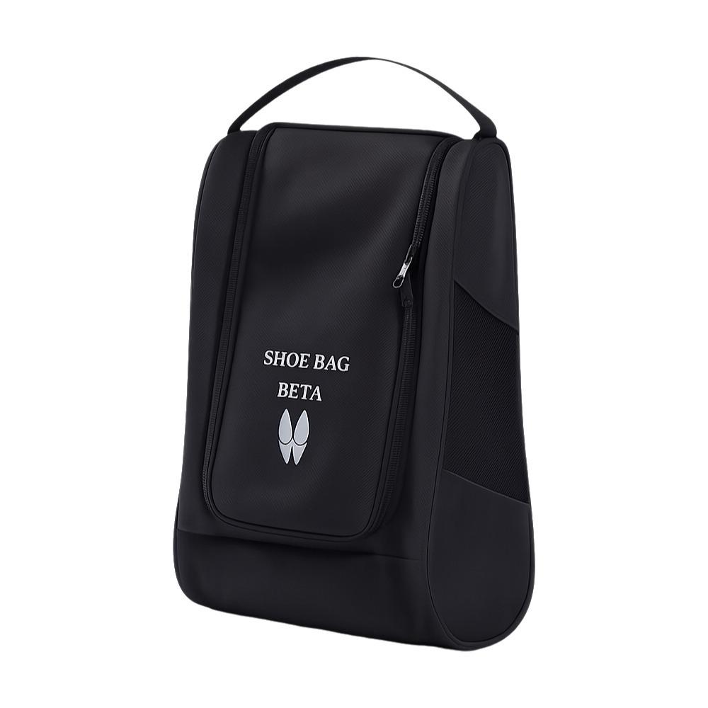 Oxford Cloth Travel Shoe Bag Hand-Held Golf Shoe Bag Golf Handbag Shoe Storage Bag  Outdoor чёрный