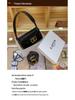 High-Quality Black Crossbody Underarm Shoulder Bag