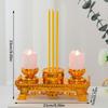 Led Candle Lights, Prayer Candles For Temples And Halls, Smokeless Swinging Wick Simulation Candles