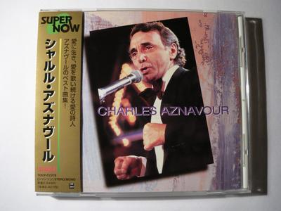 CD CHARLES AZNAVOUR  Super Now TOCP51019 Odeon EMI Musi 1997 Japan Pop Used