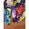 30pcs Oil Painting Style Bookmarks Creative Exquisite Reading Cards Decor Page Clip Back To School