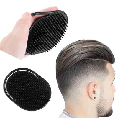 1 PEZZO Pettine Shampoo Tascabile Uomo Barba Baffi Palma Massaggio Cuoio Capelluto Nero Cura dei Capelli Viaggio Portatile Spazzola Strumenti per lo Styling