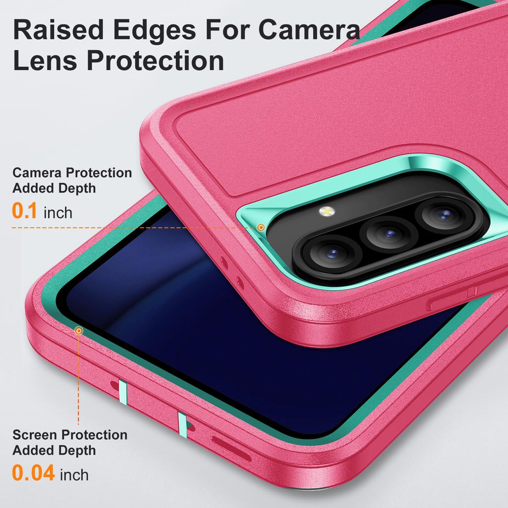 New Samsung A56 Full Surround Frosted Anti Drop Dustproof Bracket Phone Case Skin Friendly Heat Dissipation Protective Cover