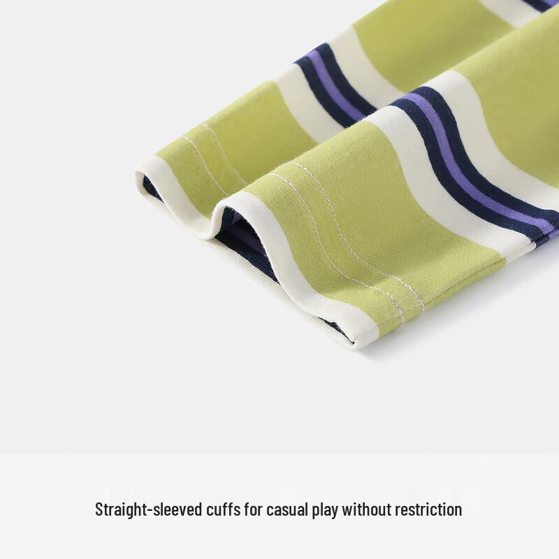 QQ DUCK Boys' Striped Long-Sleeve T-Shirt