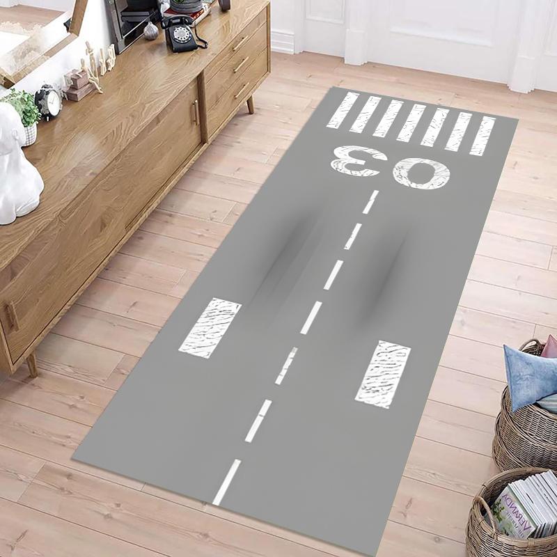 

Airport Runway Design Carpet for Entrance Corridor Bedroom Kitchen Decoration Flormat Home Decoration Carpets for Living Room 40X120CM