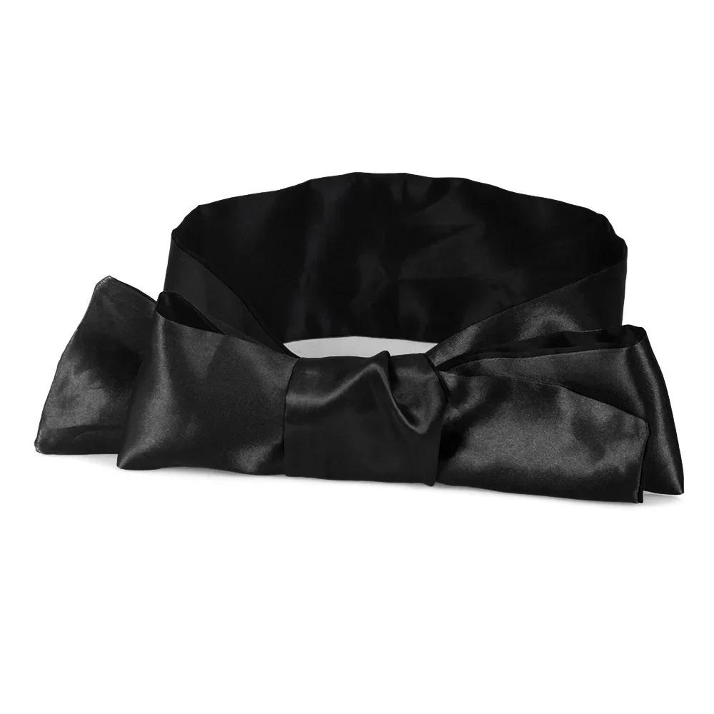 Satin Silk Sleep Mask Sexy For Women Silk Eye Cover Savour Eye Patches Cute Blindfold Silk Ribbon Gift Surprise High Quality