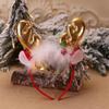 Red Deer Stylish Antler Hairpin Headband For Christmas Party Dressup
