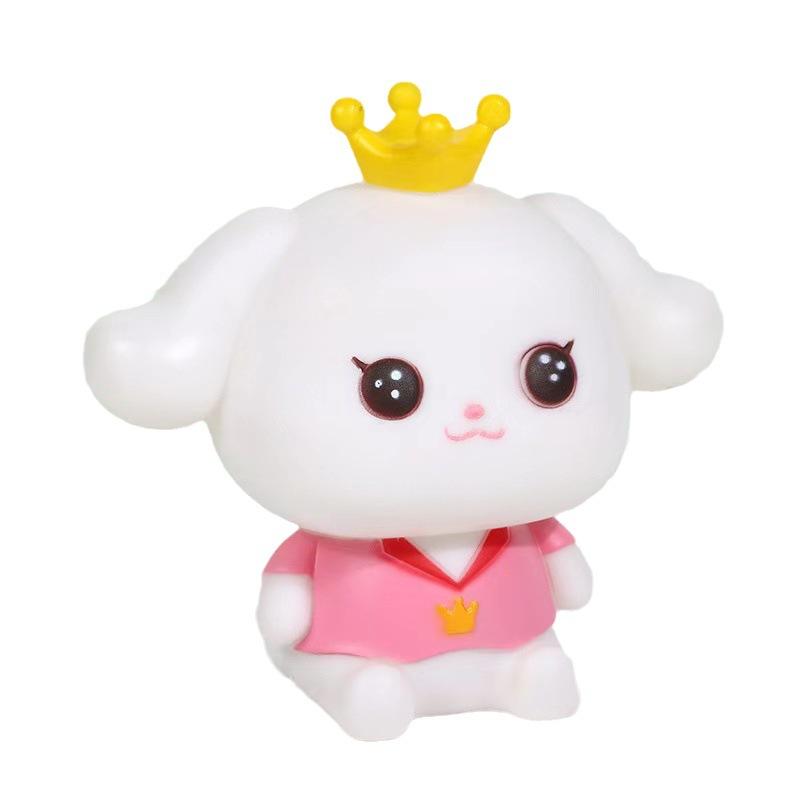 Creative Puppy Night Light Bedroom Bedside Sleep Baby Feeding Eye Lamp Children's Room Gift