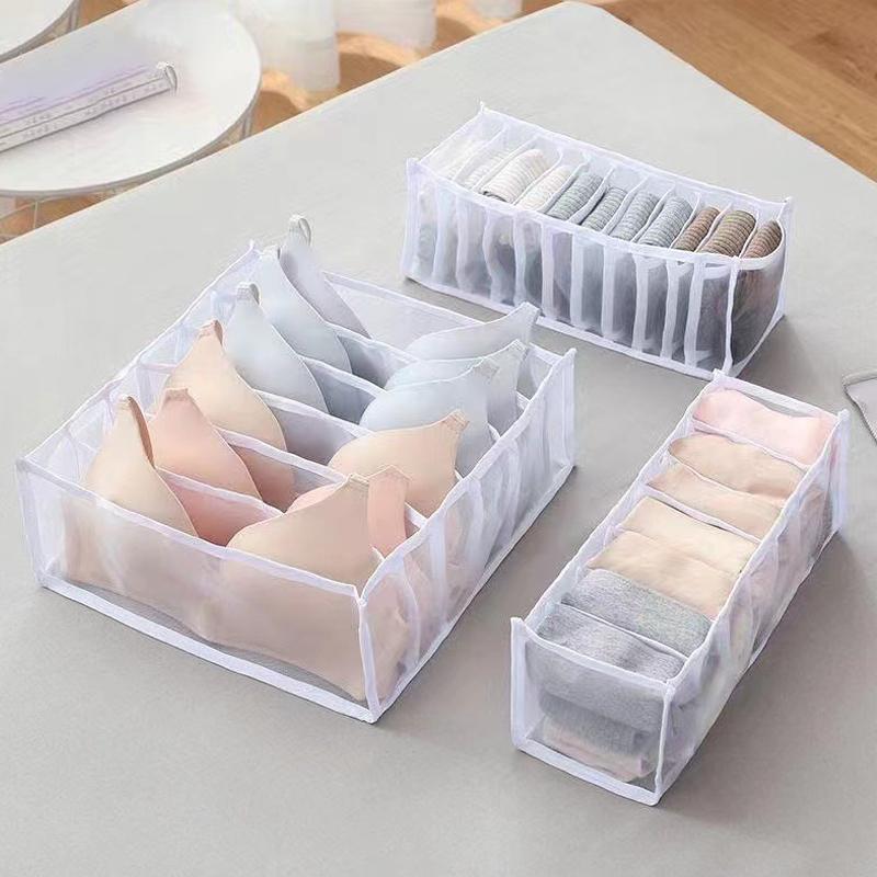 Underwear Organization Closet Bra Storage Box Cabinet Drawer Organizer Pants Scarf Jeans Organizers Box Wardrobe Clothing Storag