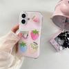 Husă de telefon 3D Căpșună Măr pentru iPhone 17 / 16 Pro Max / 15 Pro - Proaspătă, Drăguță și Elegantă