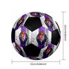 Villarreal Indoor Soccer Ball Colorful Machine Stitched PVC Size 5 Team Training Competition Ready Durable High-Bounce Cool Sports Gift