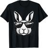 Cool Bunny Face Sunglasses Funny Easter Bunny Rabbit T-Shirt