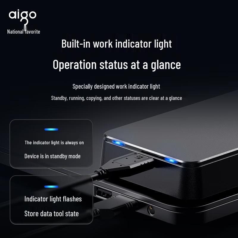 AIGO HD809 500GB USB3.0 Portable External Hard Drive