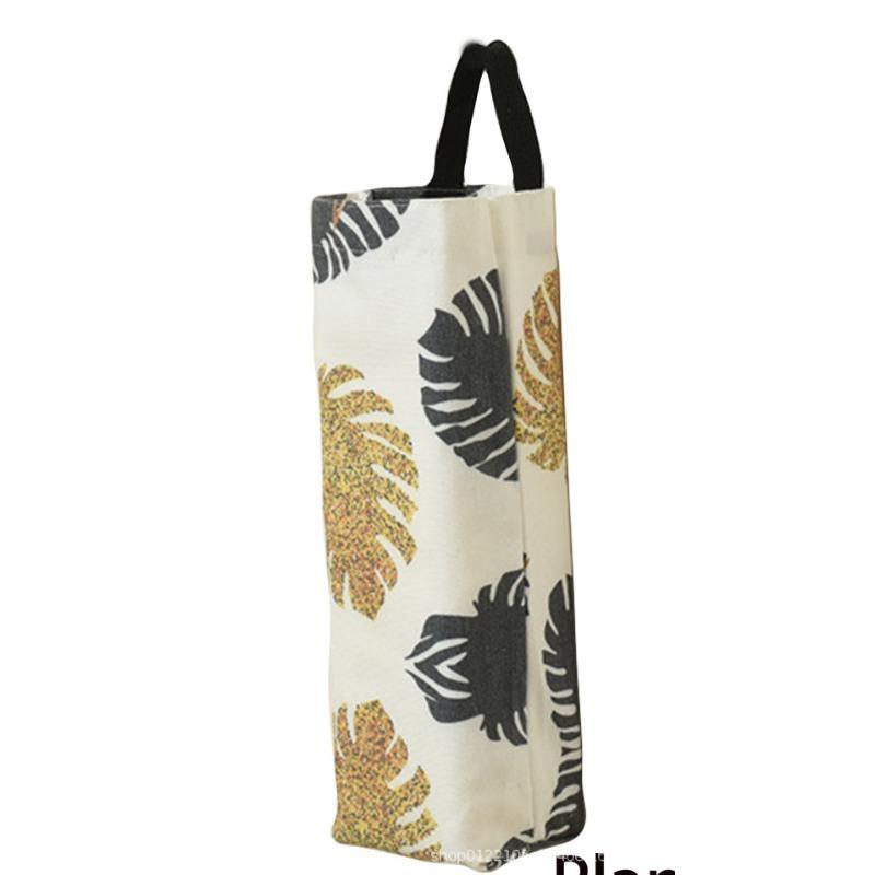 Household Kitchen Garbage Bag Storage Bag Hanging Bag Hanging Wall Color Extraction Type Sorting Debris Storage Bag