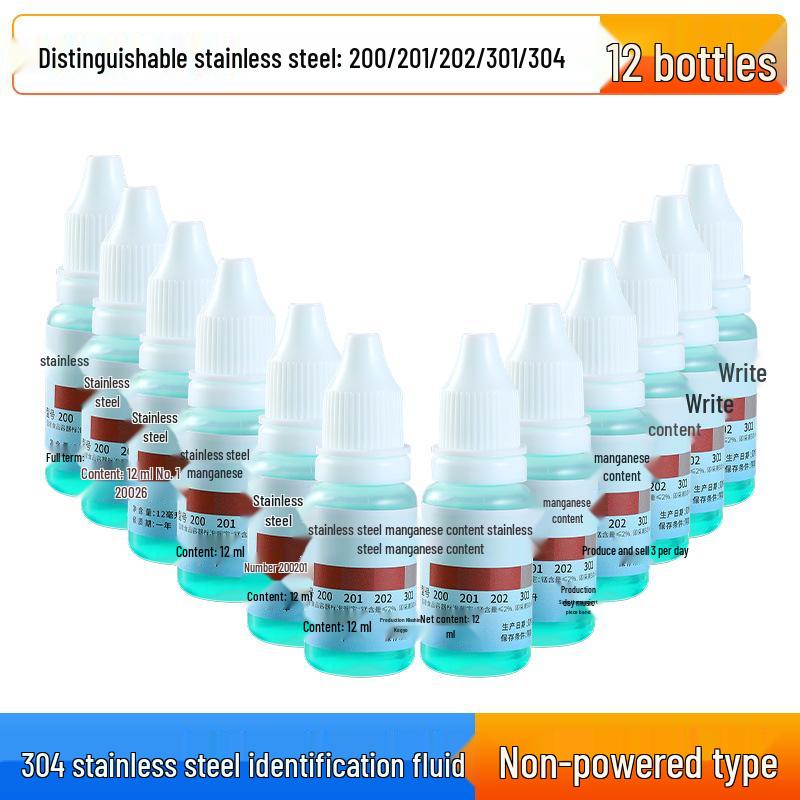 Reactiv de detectare a manganului din oțel inoxidabil 304/316 Soluție de testare