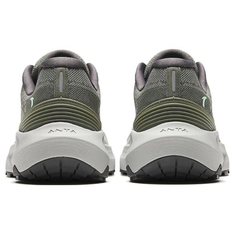 Anta Qilian Men Low-top Cross-country Running Shoes Blue Grey 112345584-4