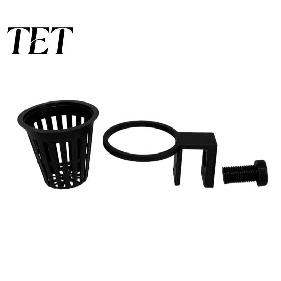Fish Tank Decoration Aquarium Plant Holder, Top Hanging Basket Planter with Screw Clamp for Anubias, Aquatic Plants Holder