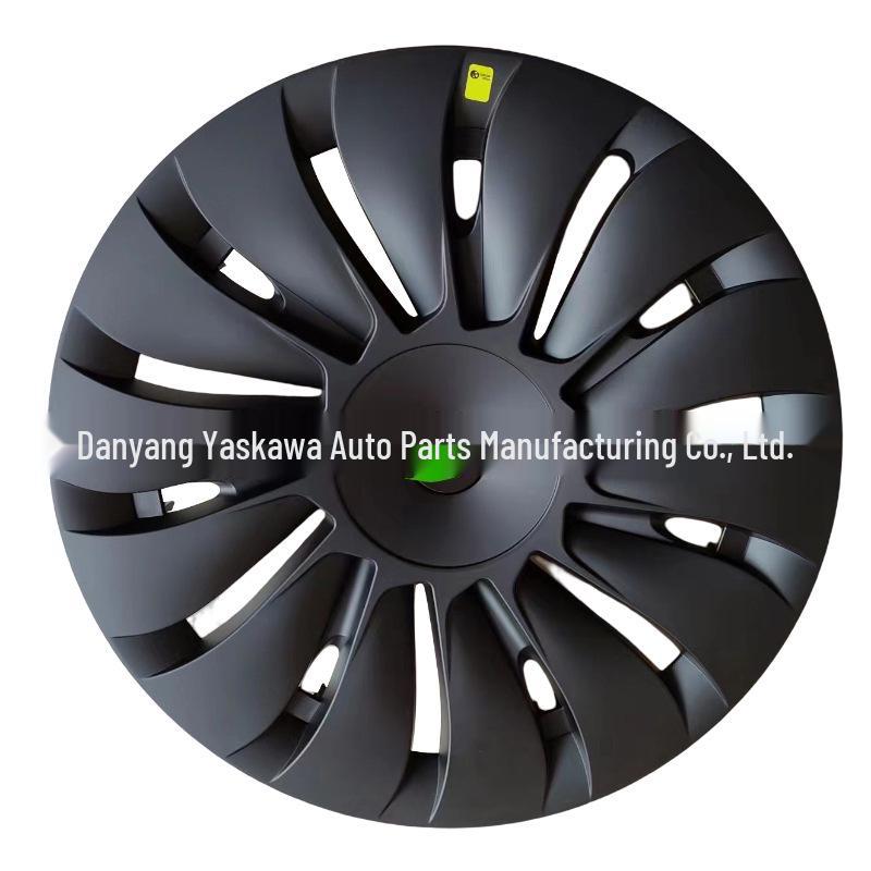 Tesla 19-Inch Model Y Full Wrap-Around Symmetrical Wheel Hubcap Cover