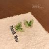 High-End S925 Silver Butterfly Earrings with Diamonds for Women