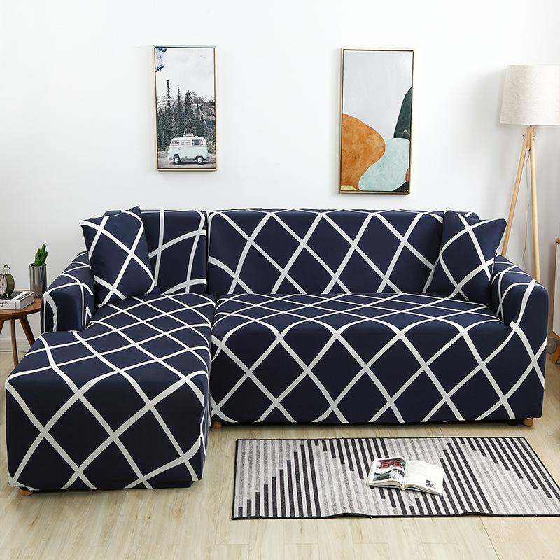 Elastic All-Inclusive Non-Slip Sofa Cover Sofa Slipcover Solid Color