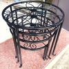 Heavy-Duty Rust-Resistant Metal Plant Stand - Suitable for All Seasons, Perfect for Indoor/Outdoor Garden Pots and Plants