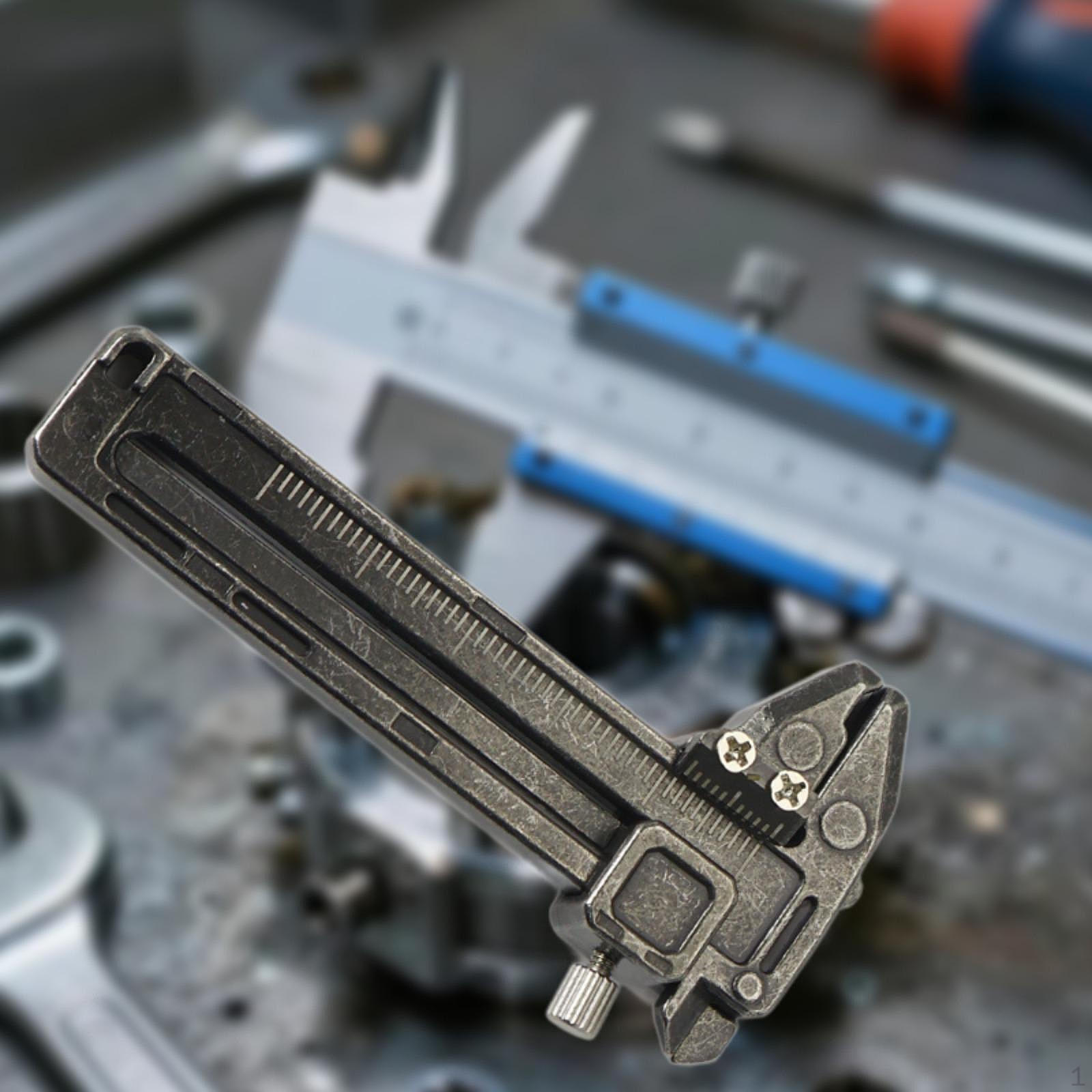 Mini Vernier Caliper Measuring Tool Multifunctional 0-50mm Slide Length Gauge for Mechanical Parts