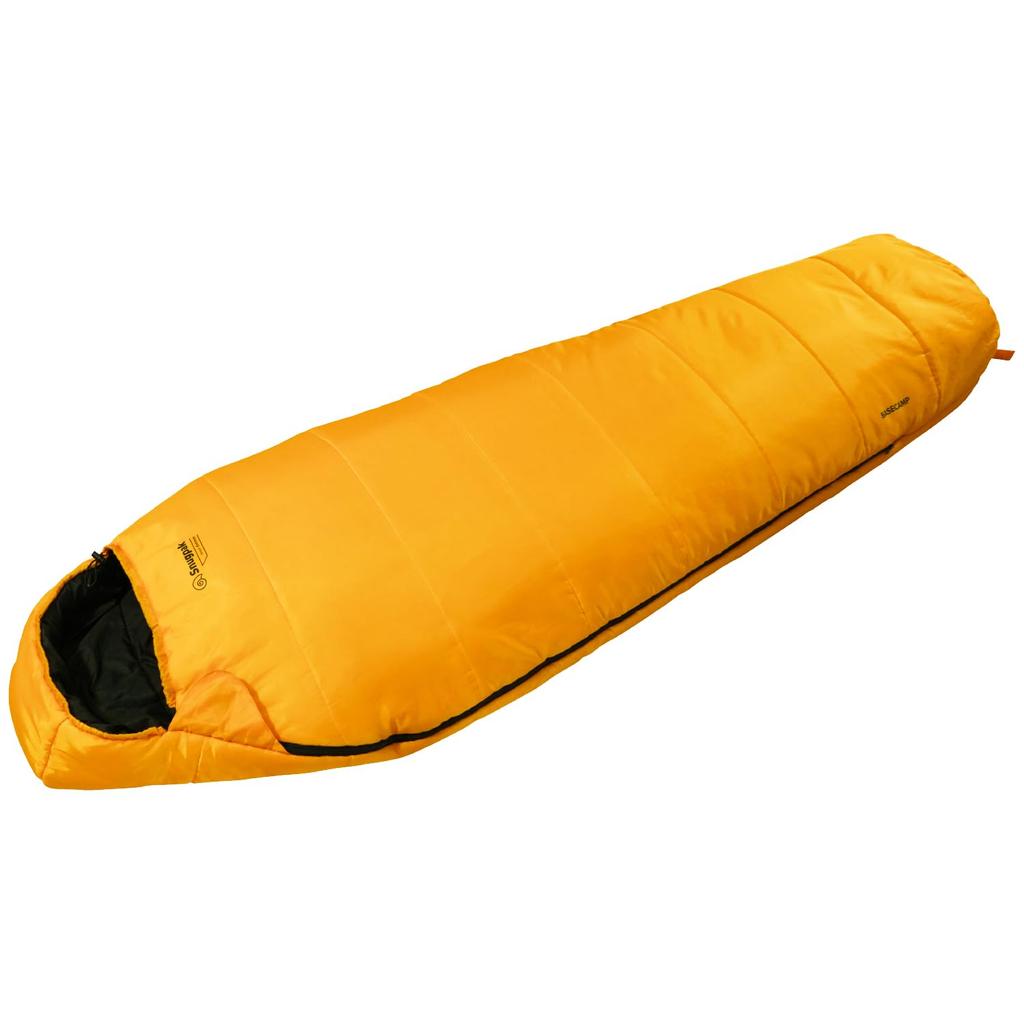 Snugpak Sleeping Bag Sleeper Extreme Mummy Short Light Zip Yellow for Autumn and Winter Operating Temperature Japanese [Comfortable -7 degrees]
