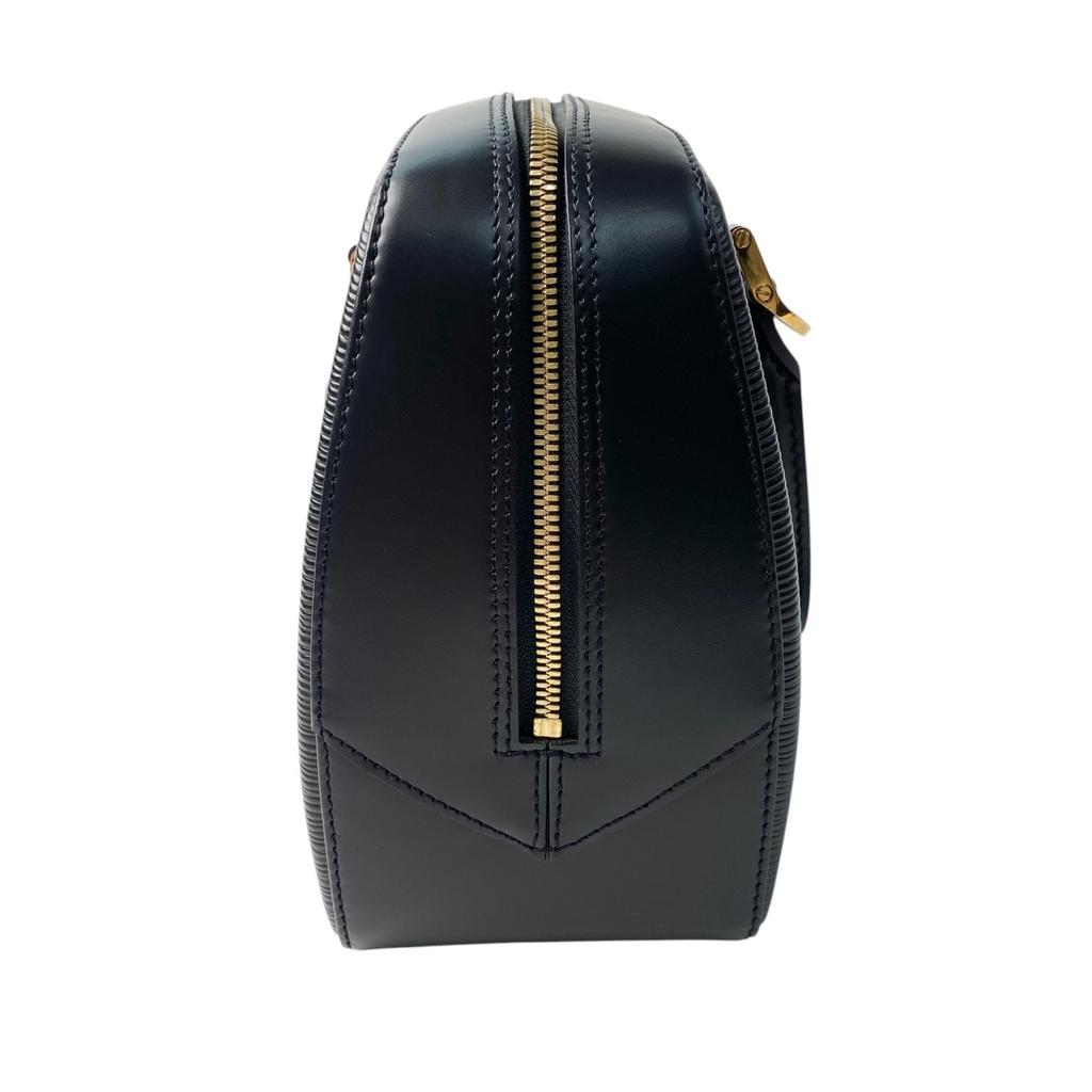 Used LOUIS VUITTONHandbag Black Leather Women