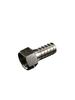 Hose Barb Nipple 304 Stainless Steel Pipe Fitting Air Water Gas304 Hose Adaptors Adapter For Vacuum Fittings Stainless Steel