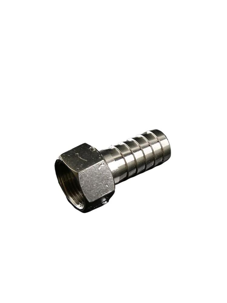 Hose Barb Nipple 304 Stainless Steel Pipe Fitting Air Water Gas304 Hose Adaptors Adapter For Vacuum Fittings Stainless Steel