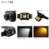 Gamakatsu Luxe LED Headlight, Max 400 Lumens, Red, White, Warm White, IPX4, Battery Operated, Focus Control, LEHL400RA