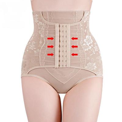 2 In 1 Waist Body Shaping Underwear Hip And Abdomen Seamless Body Shaping Clothes High Waist Postpartum Slimming Briefs