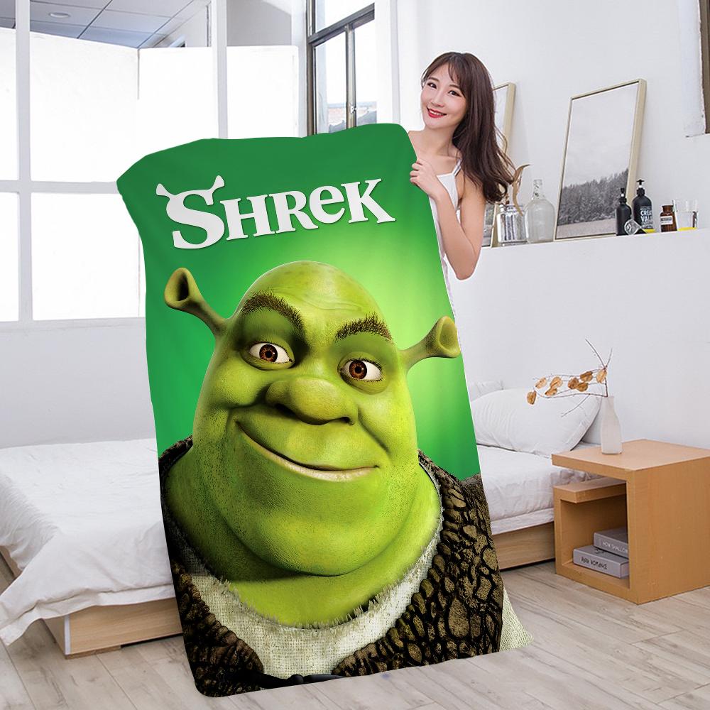 

Cartoon Funny Movie S-Shrek Beach Towel For Kids Bath Towel Pool Towel Vacation Gift Picnic Towel Party Gift W40*H60(CM)