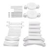 Baby Gate Handrail Mount Base High Strength Plastic Strong Load Bring Baby Gate Banister Adapter for Home