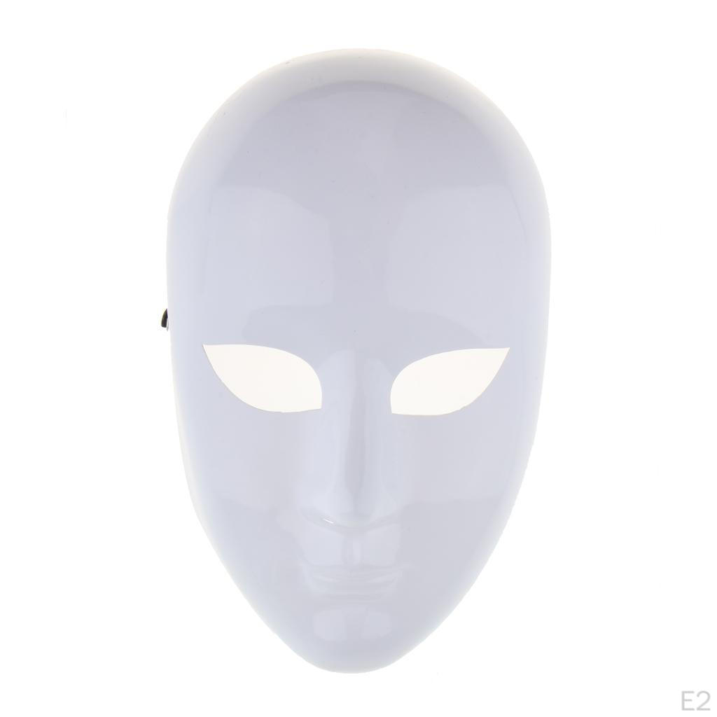 Mask White Cosplay In Masquerade For Costume